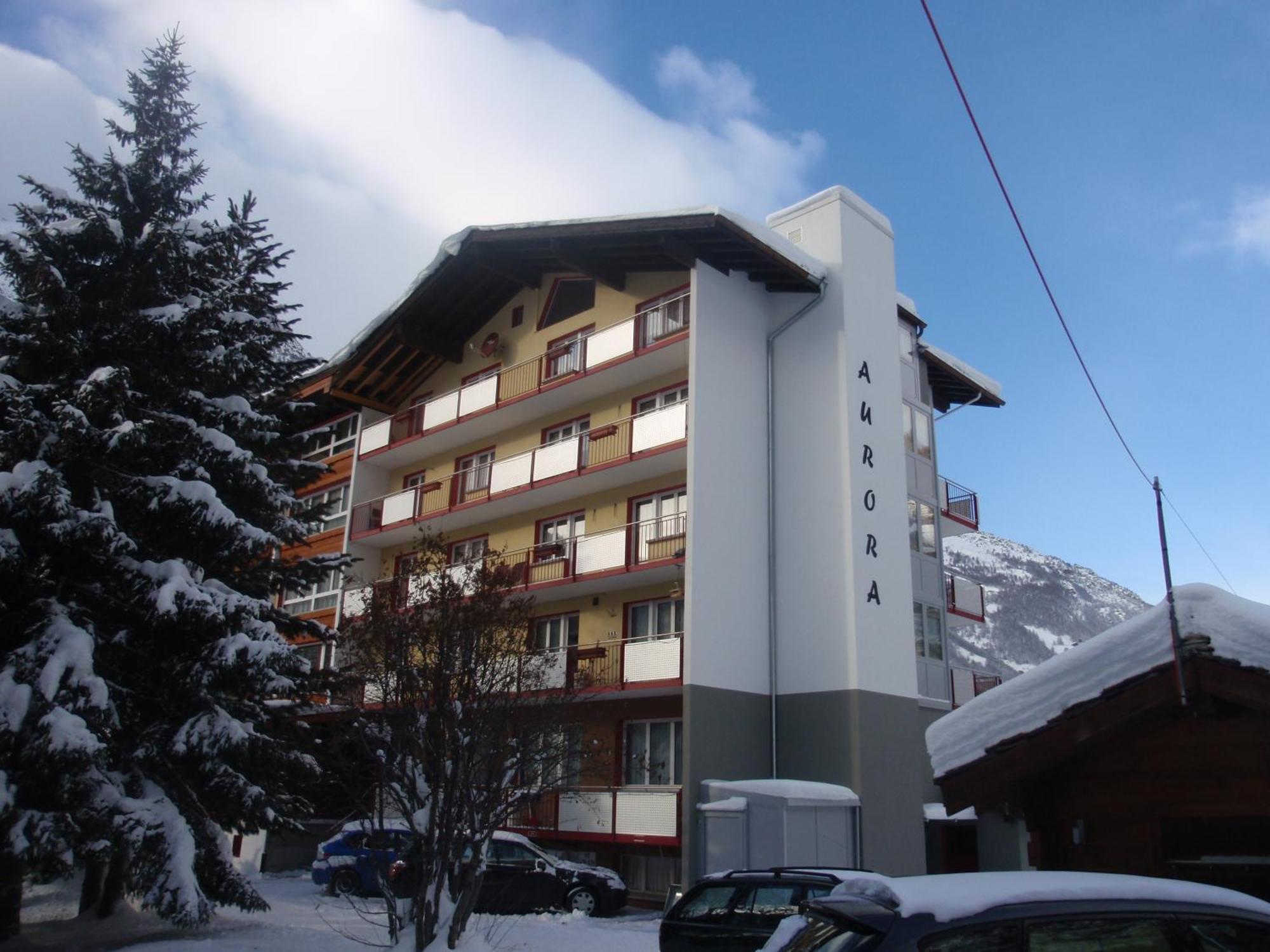 Apartamento Haus Aurora Saas-Grund Exterior foto